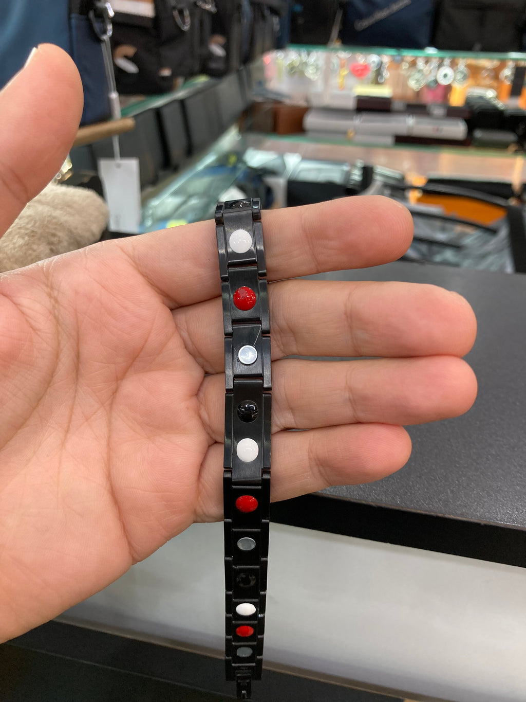 BLACK LACOSTE BRACELET