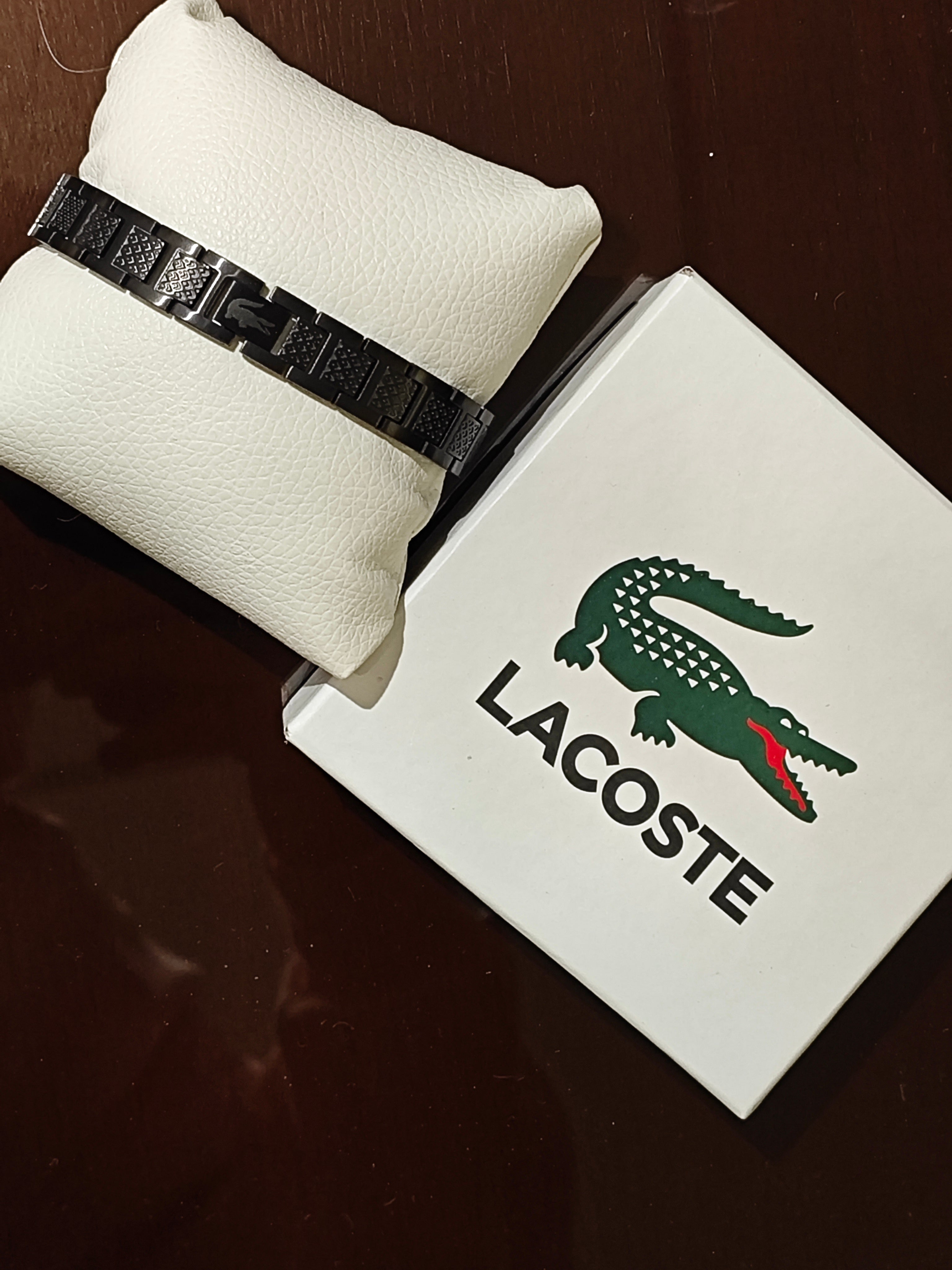 BLACK LACOSTE BRACELET