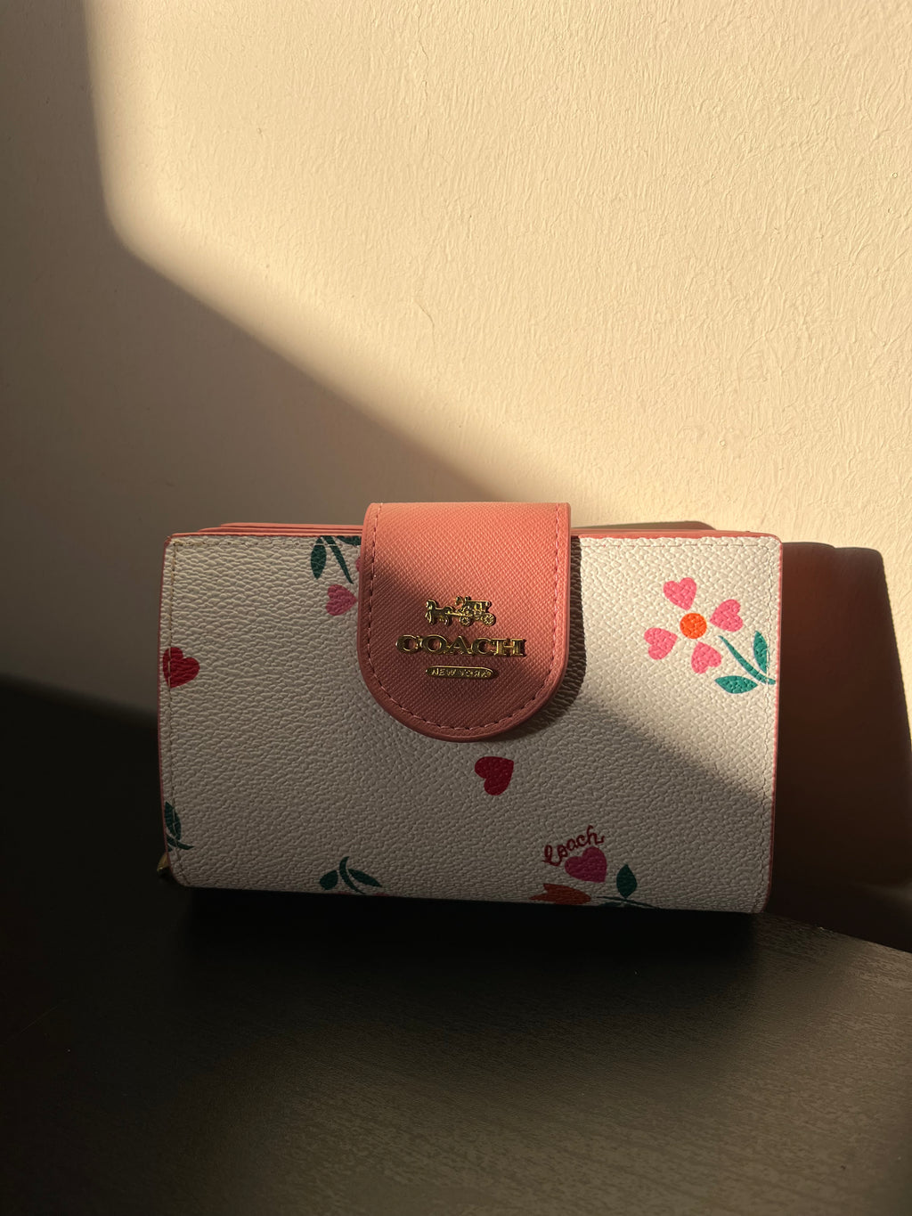 Coach women’s pouch ( white )