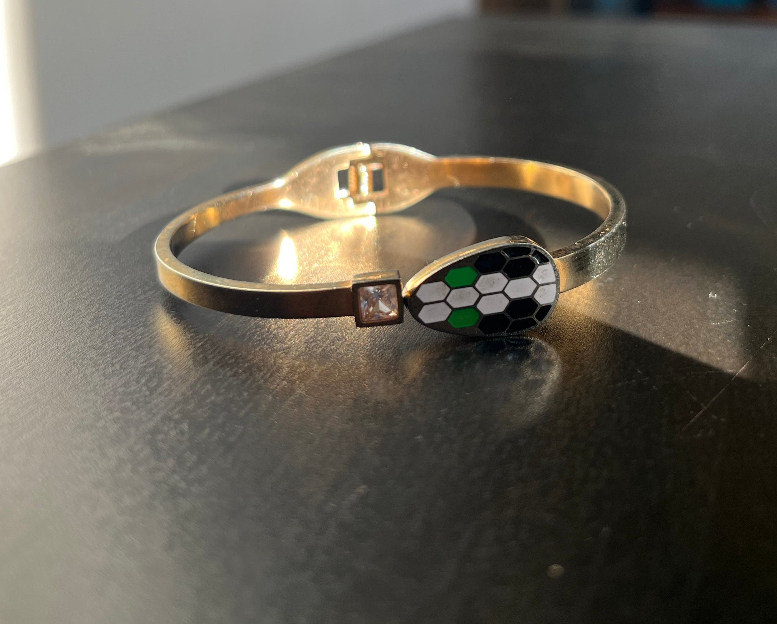 Snake stainless steel women’s bracelet